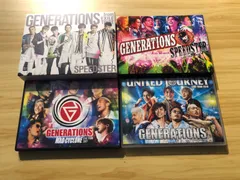 [中古] [Blu-ray] GENERATIONS from EXILE TRIBE SPEEDSTER /LIVETOUR2016/ MAD CYCLONE LIVE TOUR2017/ UNITED JOURNEY 2018  4作セット M00214
