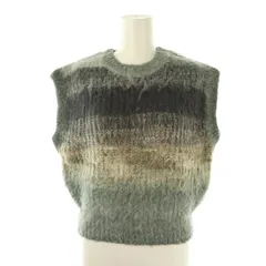 パーバーズ PERVERZE Gradient Stripe Vest ニットベスト プル