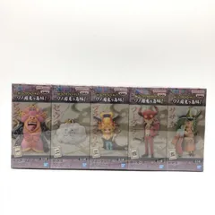 【中古】全5種セット ワールドコレクタブルフィギュア-ワノ国鬼ヶ島編1-[18]