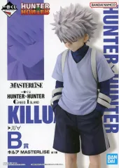 【中古】フィギュア キルア=ゾルディック 「一番くじ HUNTER×HUNTER GREED ISLAND」 MASTERLISE B賞 フィギュア