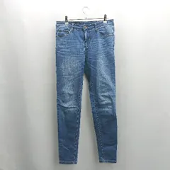 ◇ Θ antiqua アンティカ ストレッチ デニム スキニーパンツ サイズM ブルー レディース E  【1504240022970】