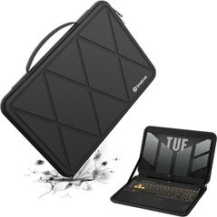 Smatree 호환 제품 하드 EVA 보호 슬리브 케이스 15.6인치 ASUS TUF Gaming F15 2022/2021 및 15.6인치 A15 2023 노트북용(Black, For ASUS 15.6인치(M94))