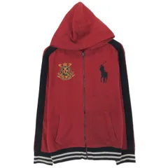 古着 ラルフローレン Ralph Lauren POLO by Ralph Lauren ビッグポニー スウェットフルジップパーカー メンズL相当/eaa455742