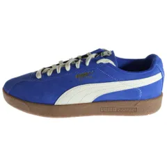 PUMA (プーマ) DELPHIN デルフィン スウェードローカットスニーカー ブルー/ホワイト US9/27cm 390685-01