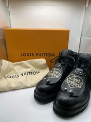 【極美品】LOUIS VUITTON x NIGO オーベルカンフライン モノグラム レザーブーツ ヴィトン コラボ 21年 26.5cm