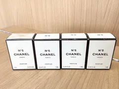 G842新品未開封ありCHANEL No5 パルファム4本セット 各7ml 香水