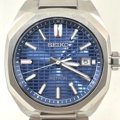 【良品】セイコー アストロン 7B72-0AF0 チタン 青文字盤