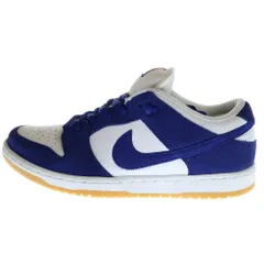 NIKE SB (ナイキエスビー) DUNK LOW PRO PRM LOS ANGELES DODGERS ダンク ロサンゼルスドジャーズ ローカットスニーカー ホワイト/ネイビー US10/28cm DO9395-400