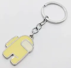 アモングアス　アマガス　クリーム　人狼　キーリング　キーホルダー　アメリカン雑貨