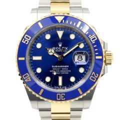 【栄】【ROLEX】ロレックス サブマリーナーデイト 126613LB SSxYG 自動巻 ランダム番 腕時計 2023年 メンズ【中古】