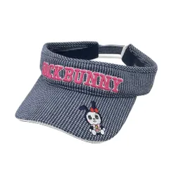 JACK BUNNY ジャックバニー ドラえもん ドラミちゃん サンバイザー 総柄 ネイビー系 FR [240101536328] ゴルフウェア ストスト