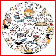 【在庫処分】ヘルメット バイク スケートボード ギター水筒 パソコン スーツケース スーツケース スノーボード ダイアリー 落書きステッカーDIY スマホステッカー おしゃれ防水アニメステッカー可愛い漫画萌えグッズシールステッカー ステッカー forちいかわ