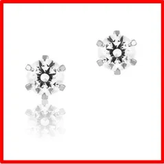 【送料無料 】K10ホワイトゴールド canal4℃(カナルヨンドシー)K10ホワイトゴールド(WG)ピアス 151636153209