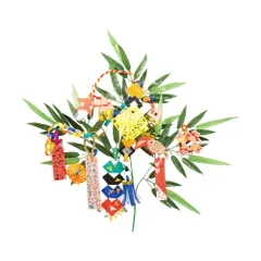 七夕飾り ハニカム七夕飾りセット | 七夕の装飾ディスプレイ(飾り