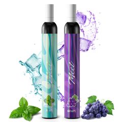電子タバコ 使い捨て VAPE シーシャ 2本 4000回使用可能 紙フィルター付き 爆煙 水蒸気タバコ 持ち運び ベイプ 禁煙グッズ ニコチン無し MEET
