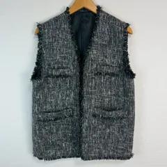 フリンジ　ベスト　higan vintage フリンジ ベスト higan vintage - メルカリ