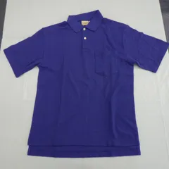 未使用！【L.L.Bean】ポロシャツ｜メンズ｜胸ポケット・コットン100｜ブルー