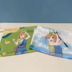 五等分の花嫁 きゃらっとくじ 中野四葉 D賞 B2タペストリー 2本セット