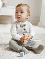 【男の子ベビーロンパース】フォーマルスーツセット　スーツ　お食い初め　Next