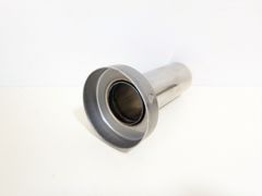バッフル 70Φ用 外径 67Φ 中穴 38Φ ロングタイプ インナーサイレンサー 消音器 汎用 バイク 車 マフラー用 ボルト・ナット類付き シルバーカラー リペアパーツ カスタム 音量調整 消音器 出口用 エンドキャップ バイク パーツ カスタム