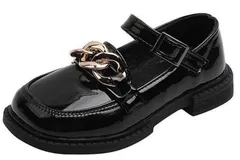 [ジョセファ ロレーヌ] チェーン ローファー フォーマル ドレス シューズ ガールズ 女の子 シューズ 女子 ガール ガールズ 子供靴 靴 キッズ 子ども フォーマル コドモ 子供用 ジュニア こども用 女児 kids 子供 [ブラック] [17.0 cm]