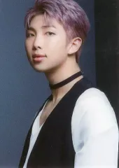 【中古】コレクションカード(男性) 防弾少年団/RM(アールエム)/「血.汗，涙」未公開絵柄/CD「BTS， THE BEST(通常盤)」(UICV-9336/7)初回プレス分封入特典クリアフォトカード  