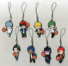 【中古】雑貨 全8種セット 「黒子のバスケ ラバーストラップコレクション」