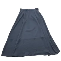 PLST プラステ ライトサテン イレギュラーヘムマキシスカート ブラウン Mサイズ