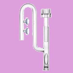 【新着商品】吸水 クリア スキマー サーフェース 掃除 油膜 ホース用 リリィパイプ 油膜取り ガラス製 水槽