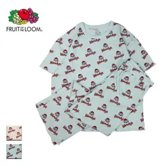 【新品】 Fruit of the Loom フルーツオブザルーム FTL×Wendy's ワッフルルームウェア レディース オフホワイト/ブルー S-Lのサムネイル