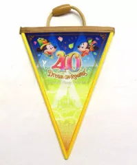 【中古】置物・装飾品 ミッキー＆ミニー(ブルー～イエローグリーン) ドリームガーランド 「東京ディズニーリゾート40周年 “ドリームゴーラウンド”」 東京ディズニーリゾート限定