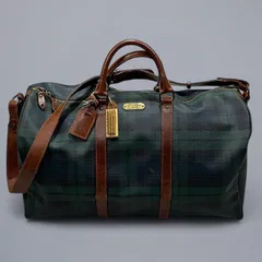 POLO RALPH LAUREN ポロ ラルフローレン ビンテージ PVCレザーボストンバッグ ショルダー チャーム付き  KT100-G-KG