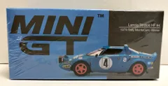 MINI GT ランチア HF ストラダーレ アズーロキアーロ　チェイスカー MINI GT ランチア HF ストラダーレ アズーロキアーロ チェイス