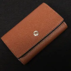 m001 Z1 新同品 コーチ 5連キーケース ブラウン クロスグレインレザー COACH F73992 キーホルダー