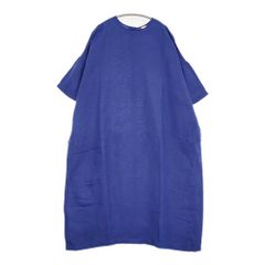 美品☆ JOURNAL STANDARD LUXE リネン混 ワンピース ブルー - メルカリ
