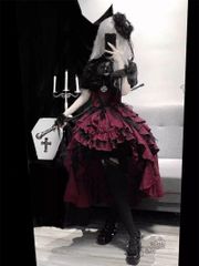 LT-28 豪華姫系 lolita 可愛 レトロ風 オリジナル 洋服 ロリータ ワンピース 美しい刺繍