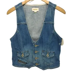 ディーゼル DIESEL デニムベスト レディース import：XS 