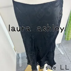 Laura Ashley スカート　ロング　膝下　透け感