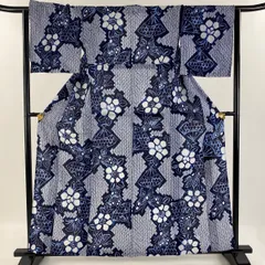 細かい絞りの浴衣・身丈160，裄丈65.5 細かい絞りの浴衣・身丈160，裄丈65.5