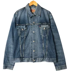 古着 リーバイス Levi's 70500-0438 ユーロモデル デニムジャケット Gジャン メンズXL相当/eaa553479
