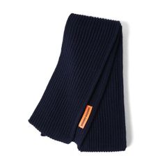 【新品・正規品】ANDERSEN-ANDERSEN（アンデルセンアンデルセン）WIDE SCARF 5ゲージ ワイドマフラーNAVY BLUE