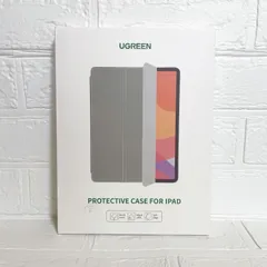 UGREEN iPad Pro 10.2インチ 保護ケース Apple Pencil 収納可能 三つ折タイプ ブラック