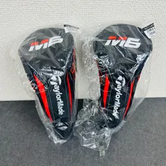 未使用! テーラーメイド　FW用 ヘッドカバー 2点 フェアウェイウッド用 M6用