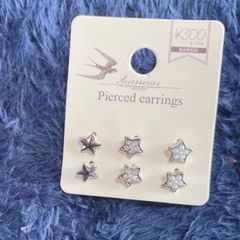 Cute!Cool!STARS☆星型　ピアス３点セット！送料込み！お買い得