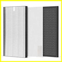【人気商品】KI-LS50-W KC-L50-W KI-LS50-H 加湿空気清浄機 集塵 FZ-F50DF 脱臭フィルター HEPA FZ-D50DF 交換用 集じんフィルター FZ-D50HF 1セット シャープのサムネイル