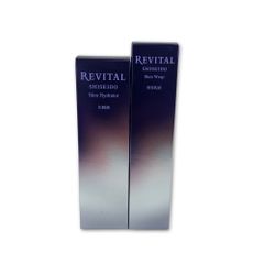 資生堂 REVITAL リバイタル スキンハイドレーター スキンラップ 化粧水・美容乳液セット 150ml 90ml