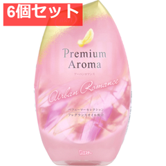 お部屋の消臭力 プレミアムアロマ 玄関・リビング用 アーバンロマンス 400mL 6個セット まとめ売り