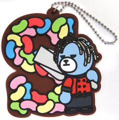 [중고]키 홀더 마스코트(남성) SOL(멤버 이니셜) 러버 체인 [이치반 복권 KRUNK×BIGBANG Chocolatier] J상