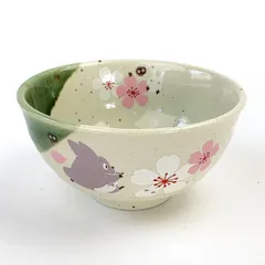 まとめ売り　となりのトトロ　新品 3点セット お茶ポット 湯呑2個 アンティーク となりのトトロ 大湯呑み | ゆのみ（どんどこ踊り） | すすのこ