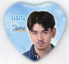 【中古】バッジ・ピンズ チンラット・シリポンチャワリット(マイク) ハート型缶バッジ 「楽天コレクション 2gether THE MOVIE」 10連セット購入特典